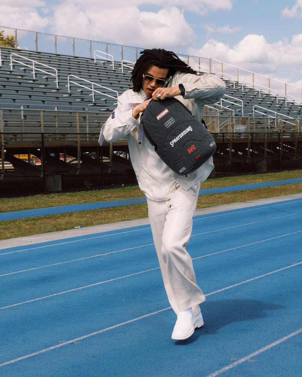 SPRAYGROUND Grid Locked Backpack — 910B8457NSZ — product image 4
