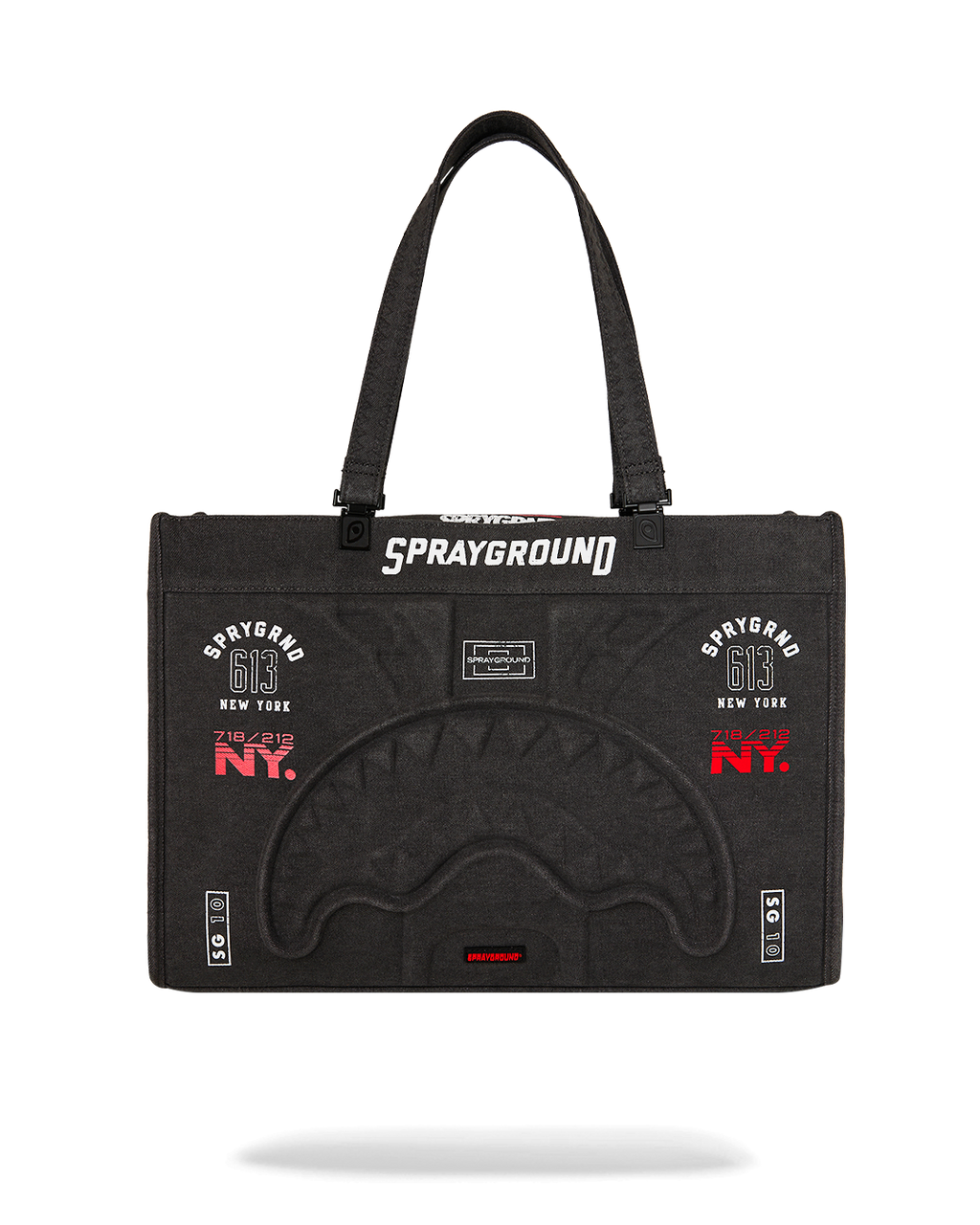 SPRAYGROUND Grid Locked Tortuga Tote — product image 1