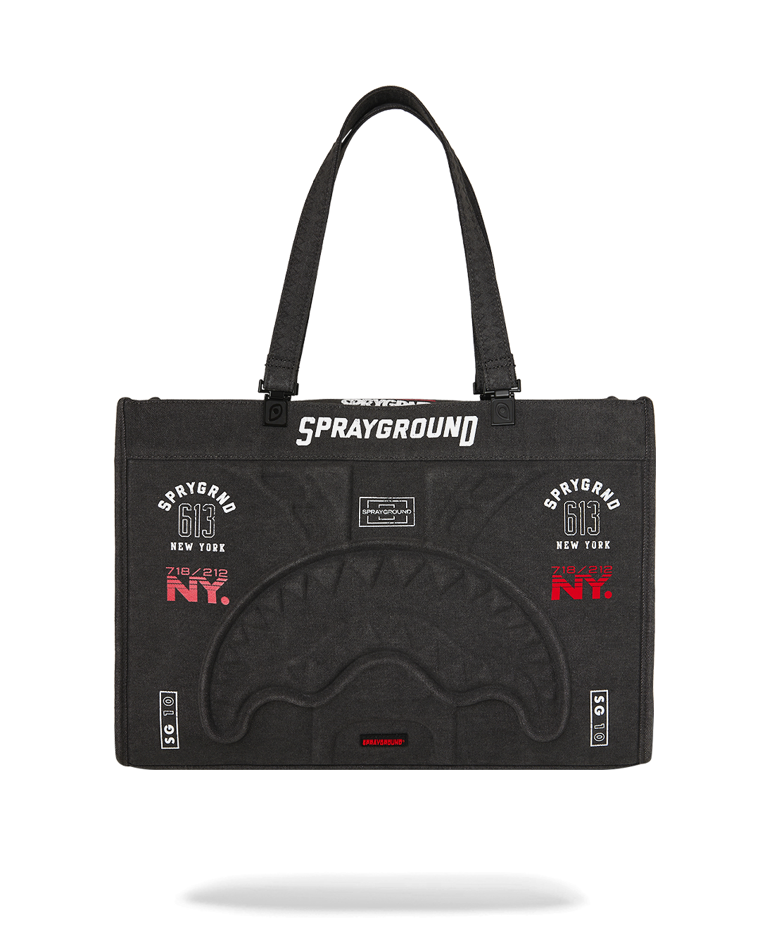 SPRAYGROUND Grid Locked Tortuga Tote — product image 1
