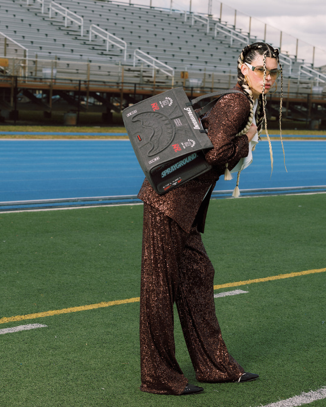 SPRAYGROUND Grid Locked Tortuga Tote — product image 2