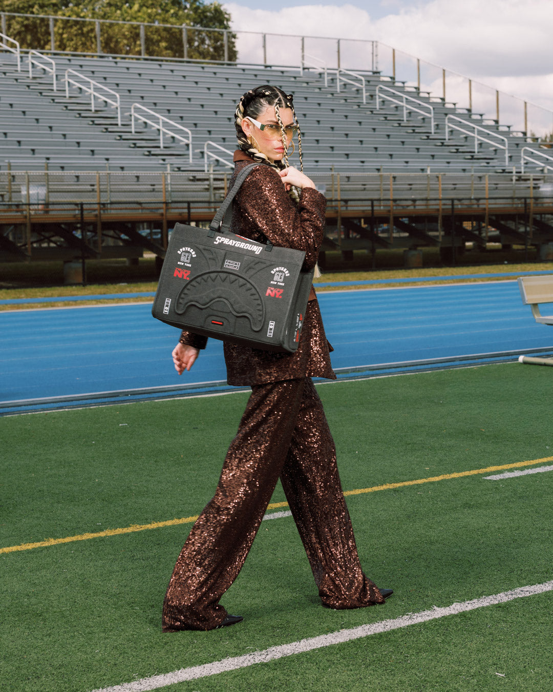 SPRAYGROUND Grid Locked Tortuga Tote — product image 4