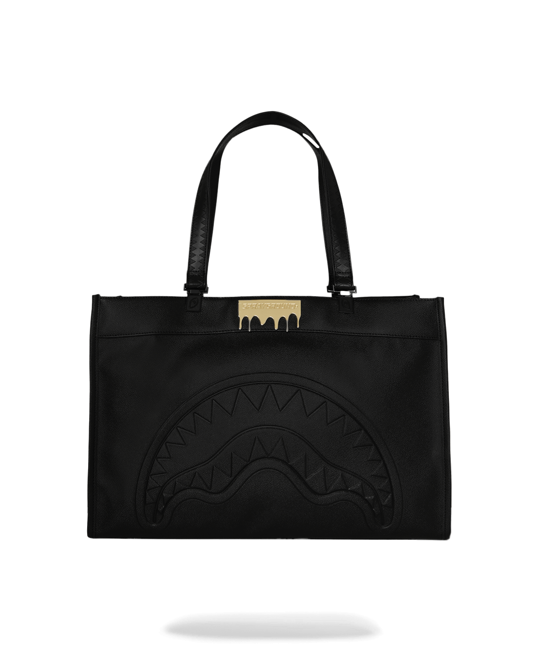 SPRAYGROUND Gold Brick Drip Tortuga Tote — product image 1