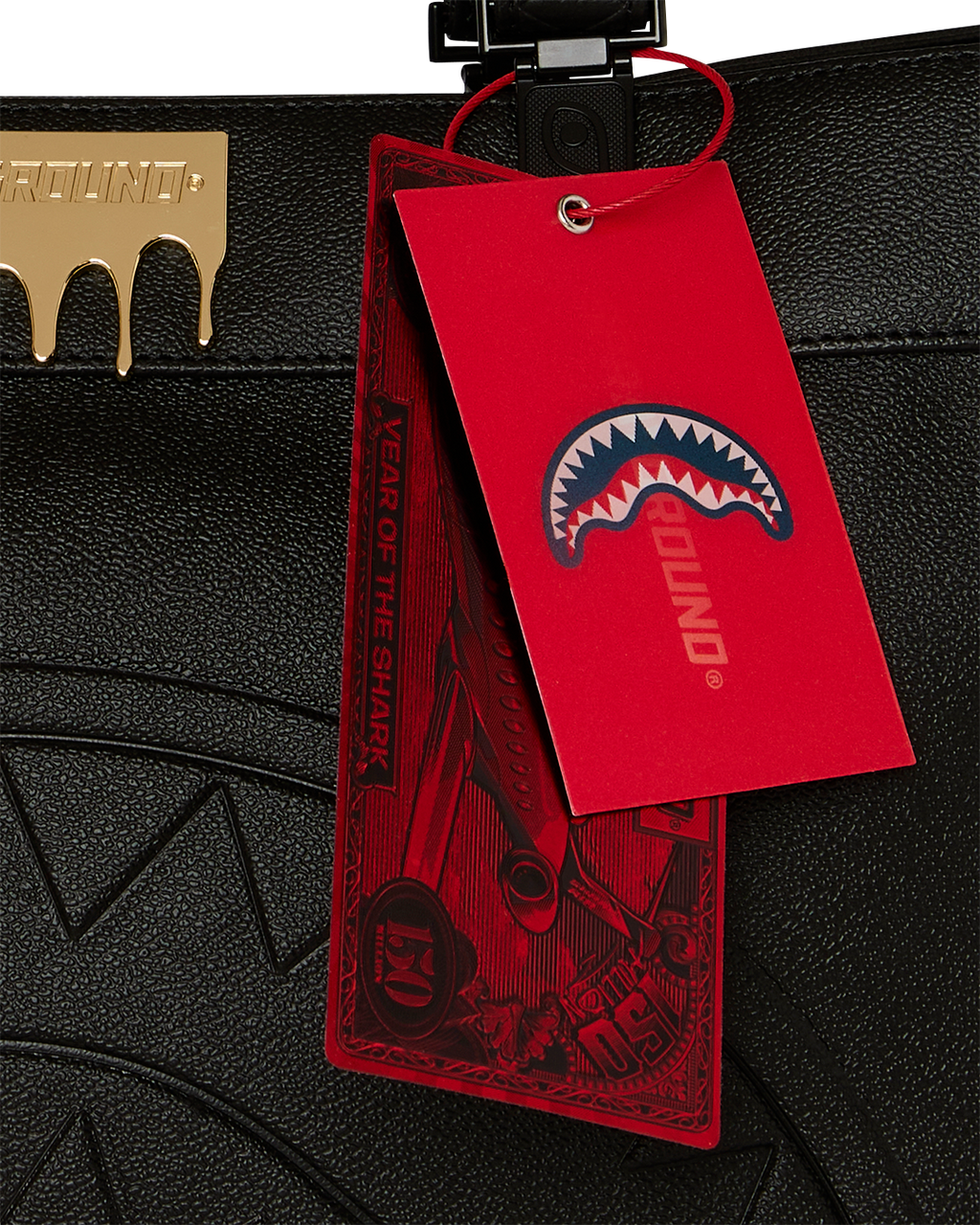 SPRAYGROUND Gold Brick Drip Tortuga Tote — product image 11