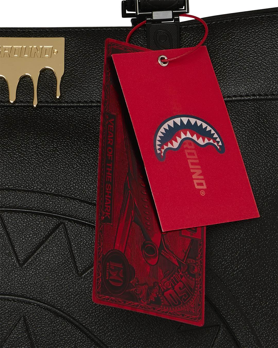 SPRAYGROUND Gold Brick Drip Tortuga Tote — product image 11
