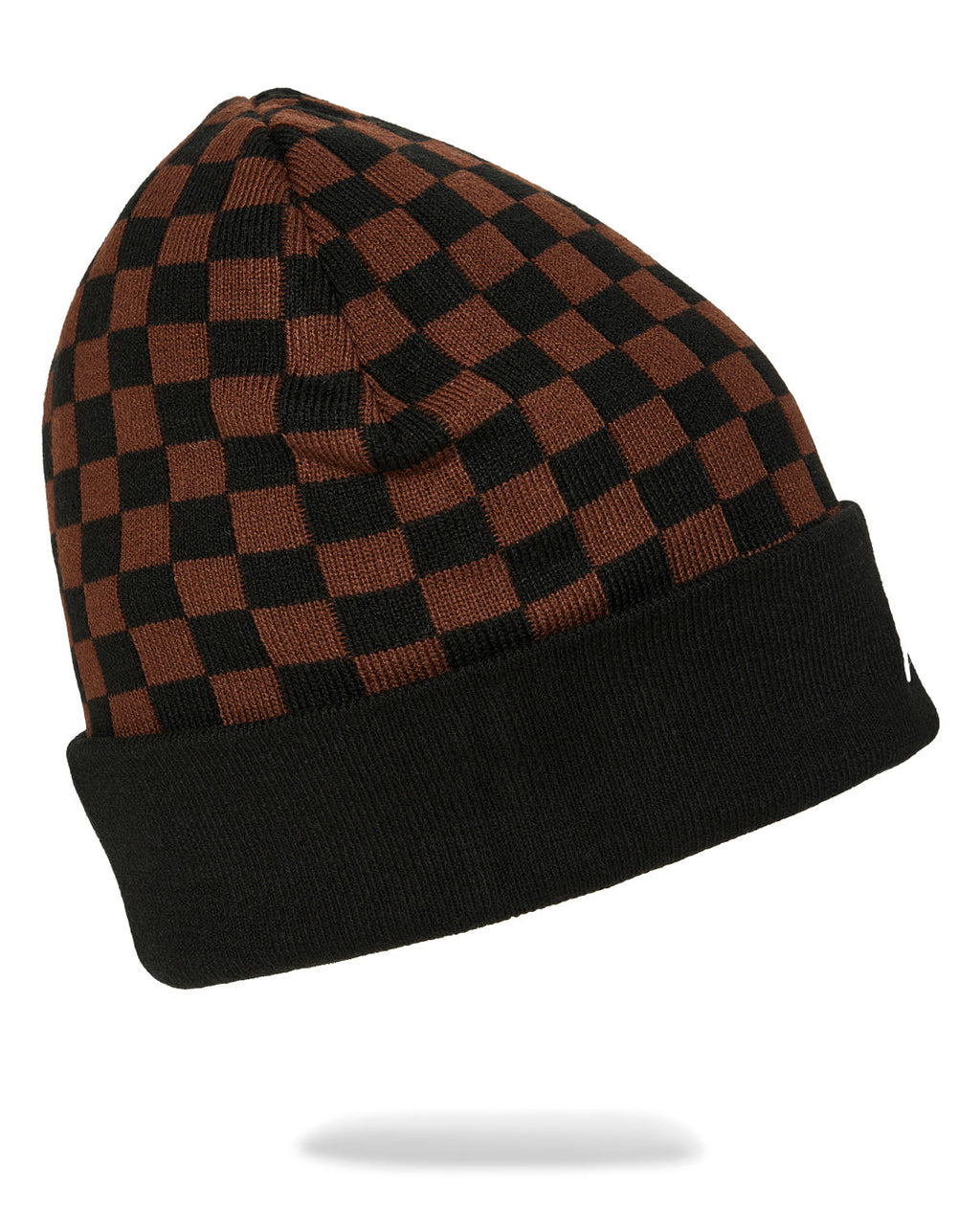 SPRAYGROUND Gold Chain Check Beanie — product image 3