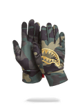 SPRAYGROUND Gold Stencil Camo Gloves — product image 1