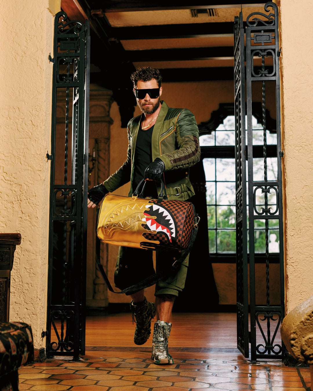SPRAYGROUND Golden Dynasty Duffle — product image 4