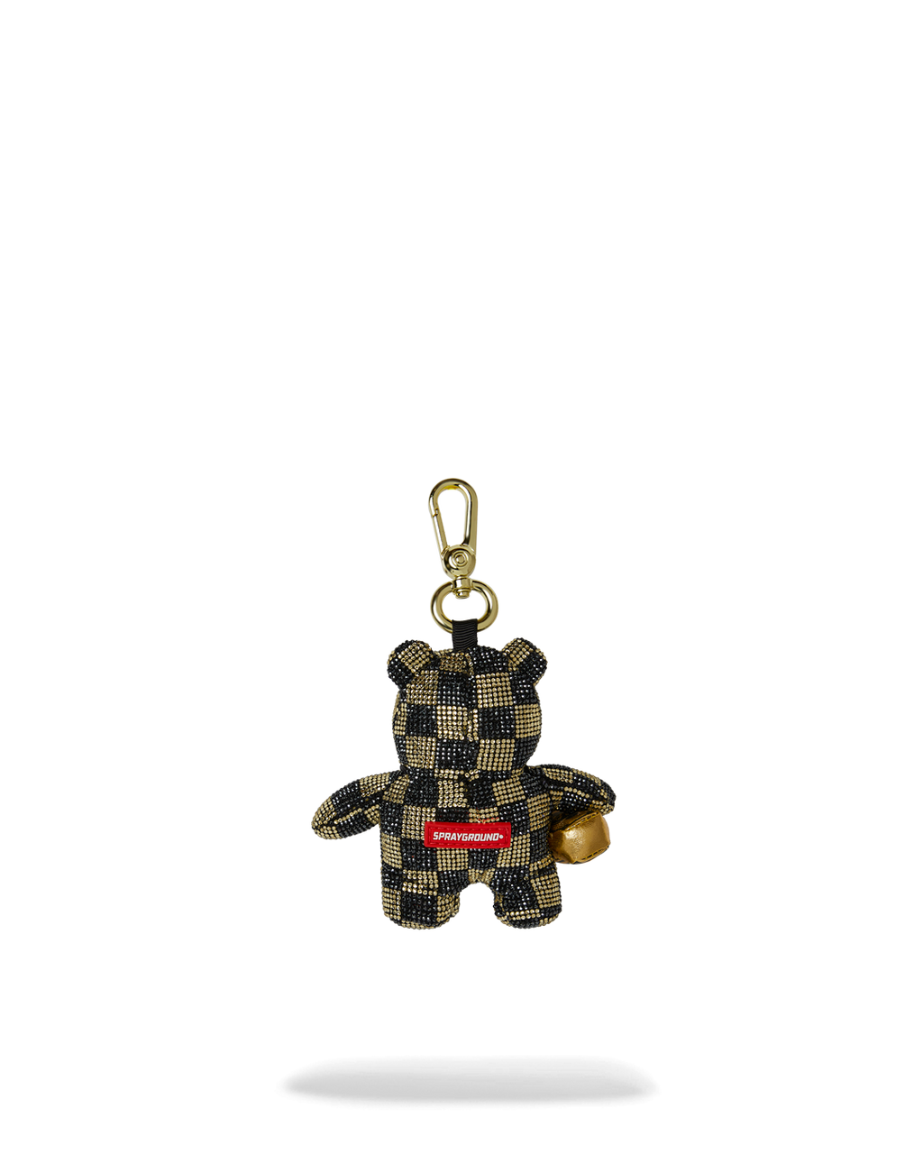 SPRAYGROUND Goldheart Shark Drip Bear Cub Keychain — product image 4