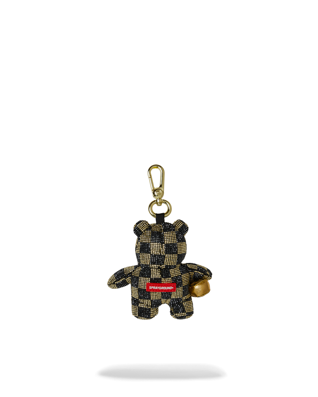 SPRAYGROUND Goldheart Shark Drip Bear Cub Keychain — product image 4
