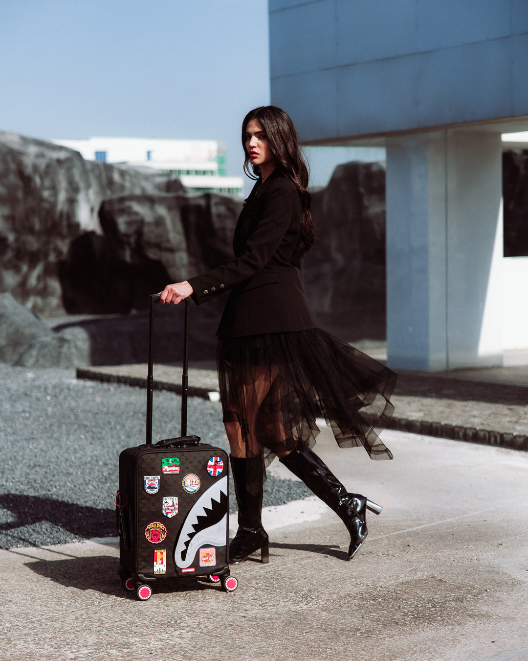 SPRAYGROUND Global Mogul Billionaire Imperial Carry-On Luggage — product image 5