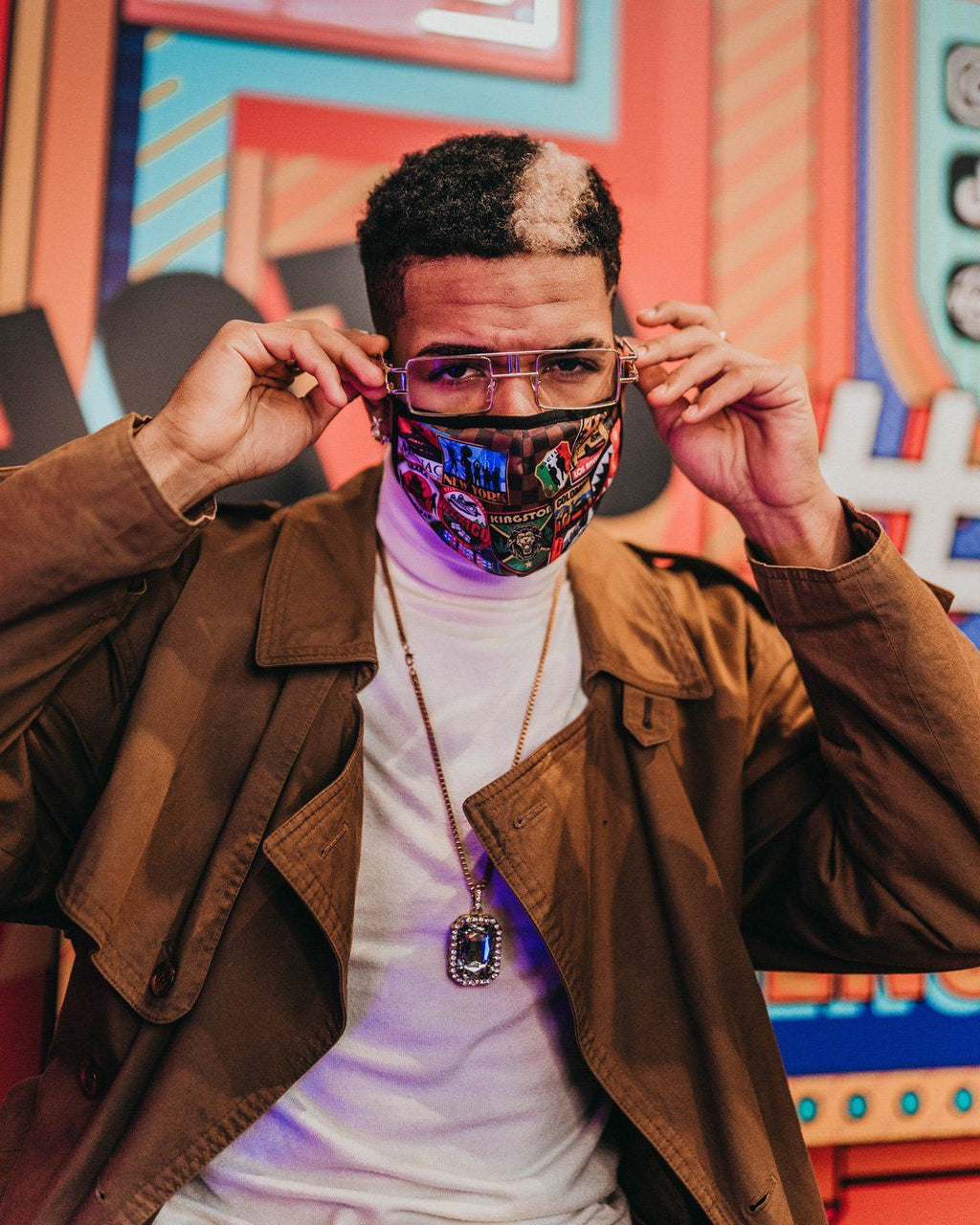 SPRAYGROUND Global Mogul Face Mask — product image 2