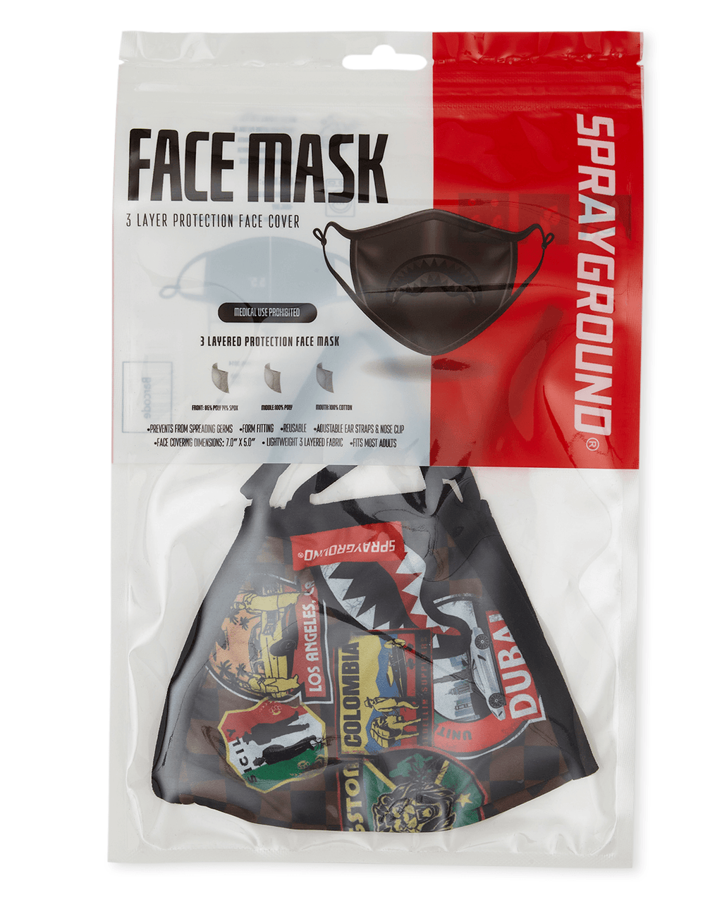 SPRAYGROUND Global Mogul Face Mask — product image 7