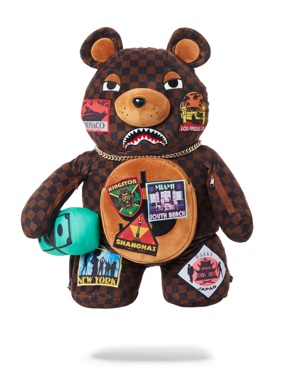 SPRAYGROUND Global Mogul Moneybear Teddybear Backpack — product image 1