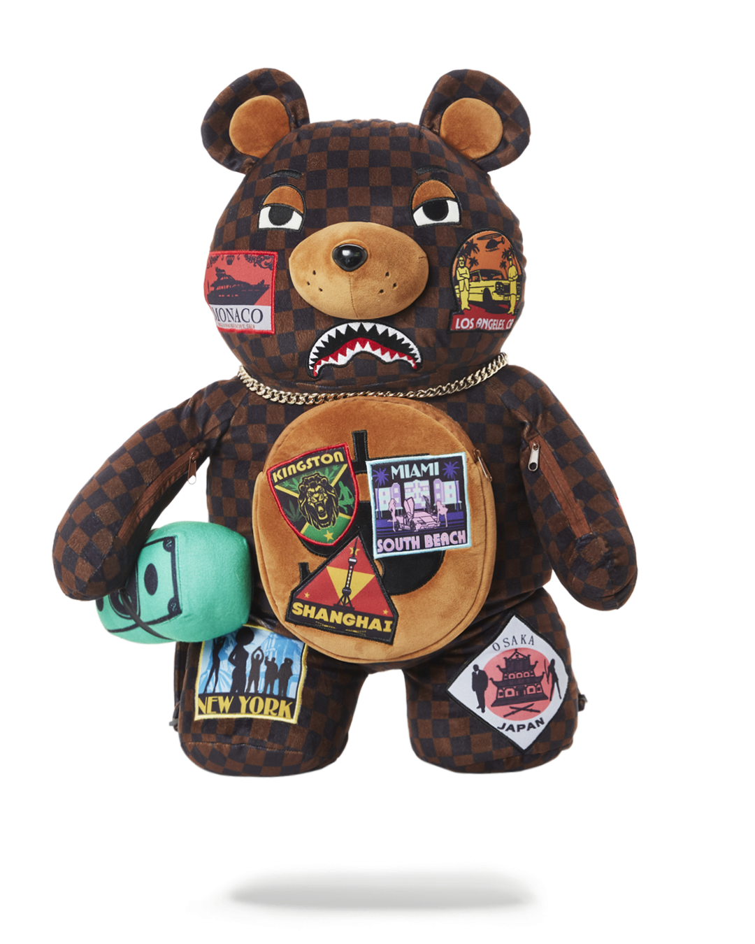 SPRAYGROUND Global Mogul Moneybear Teddybear Backpack — product image 1