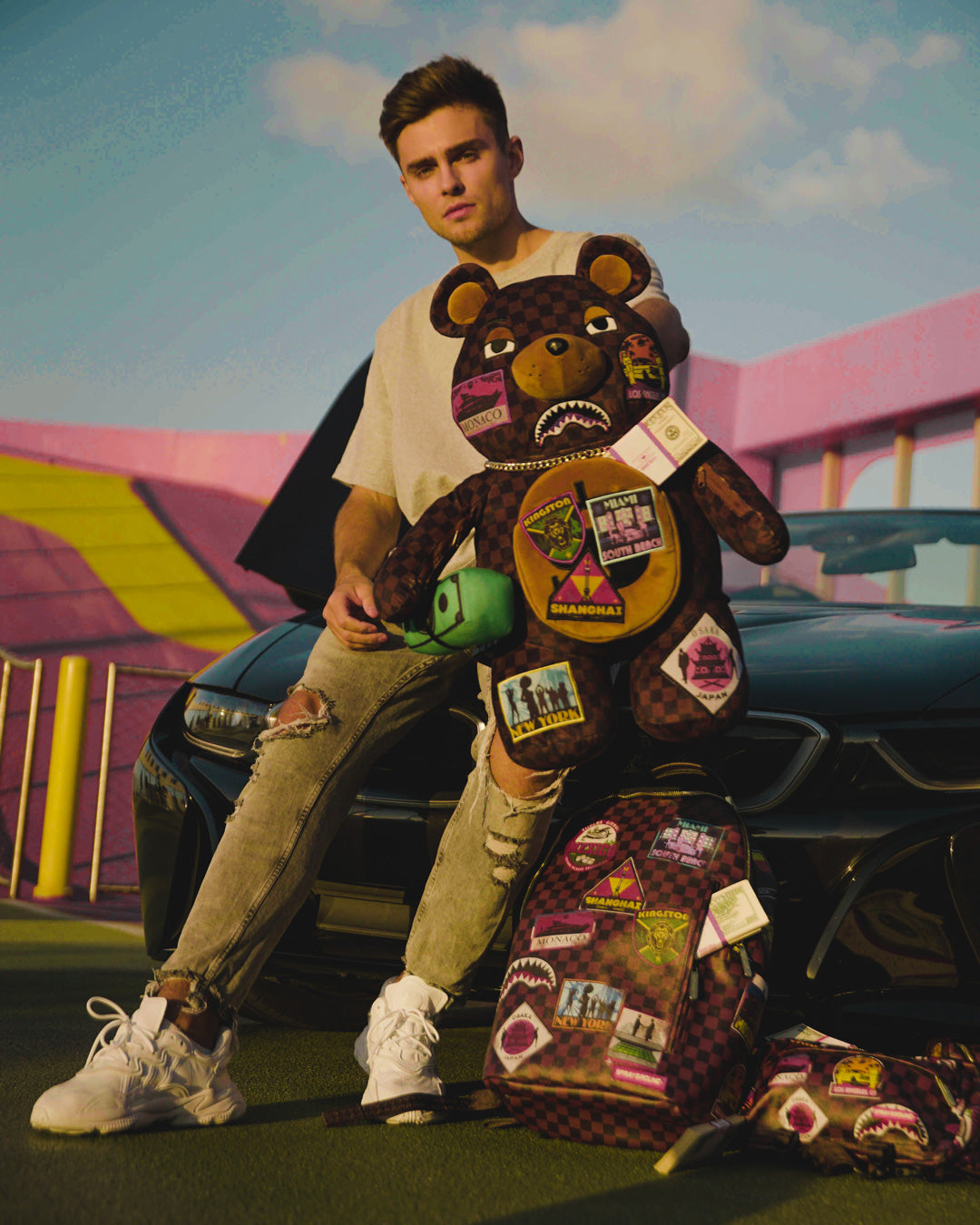 SPRAYGROUND Global Mogul Moneybear Teddybear Backpack — product image 2