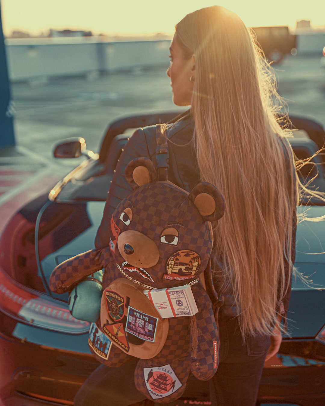 SPRAYGROUND Global Mogul Moneybear Teddybear Backpack — product image 4