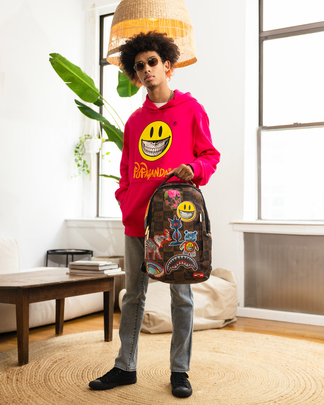 SPRAYGROUND Global Mogul Popaganda Ron English Edition Backpack — product image 6