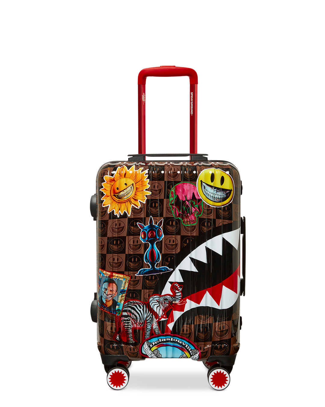 SPRAYGROUND Global Mogul Popaganda Ron English Edition Hardshell Carry-On Luggage — product image 3
