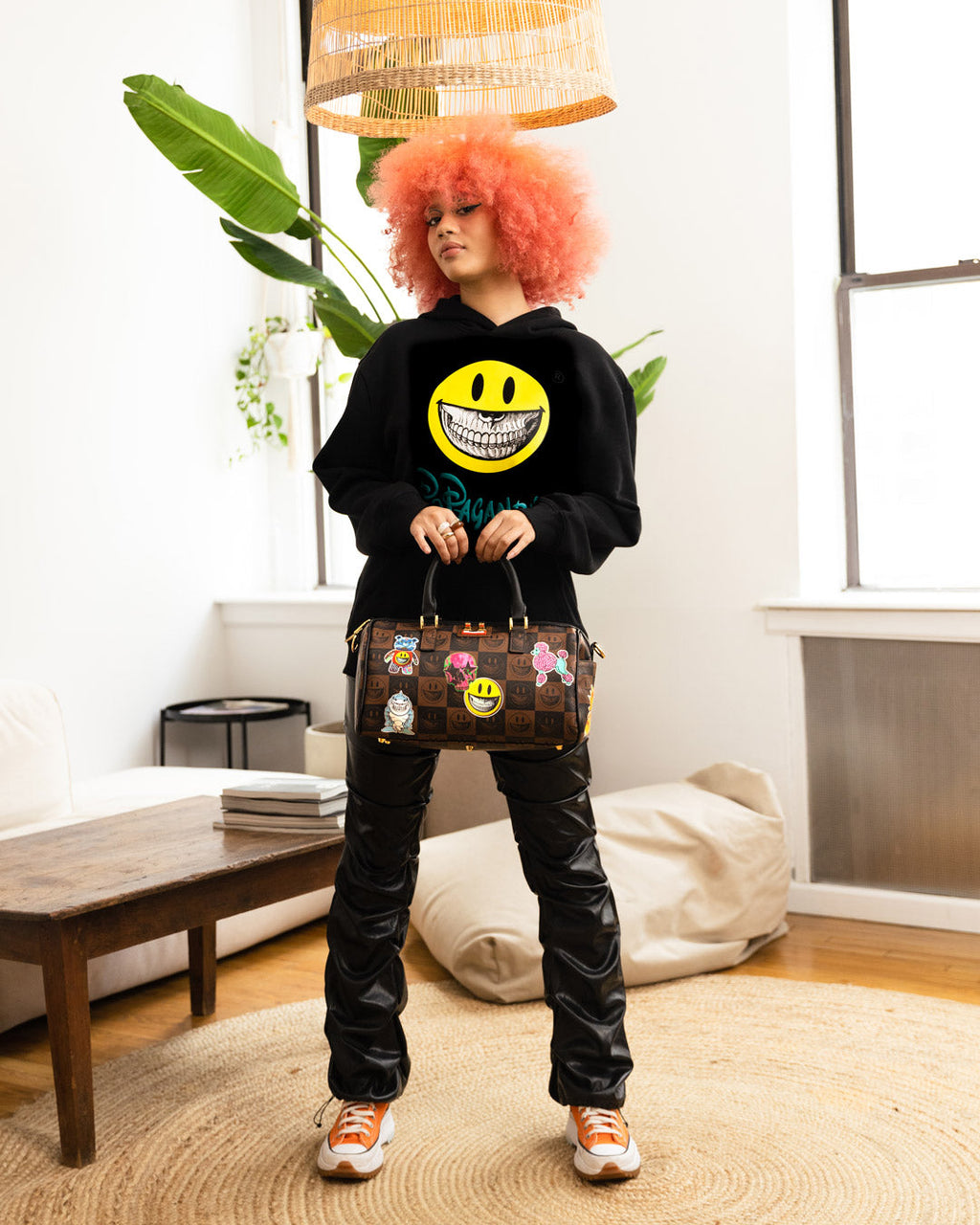 SPRAYGROUND Global Mogul Popaganda Ron English Edition Mini Duffle — product image 8