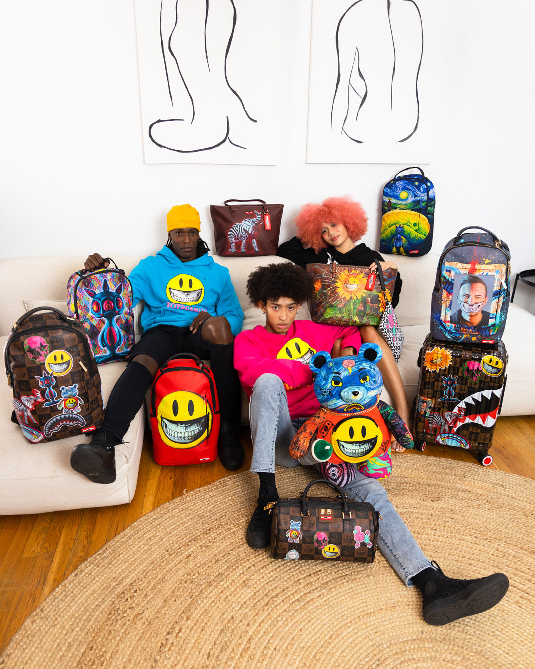 SPRAYGROUND Global Mogul Popaganda Ron English Edition Mini Duffle — product image 10