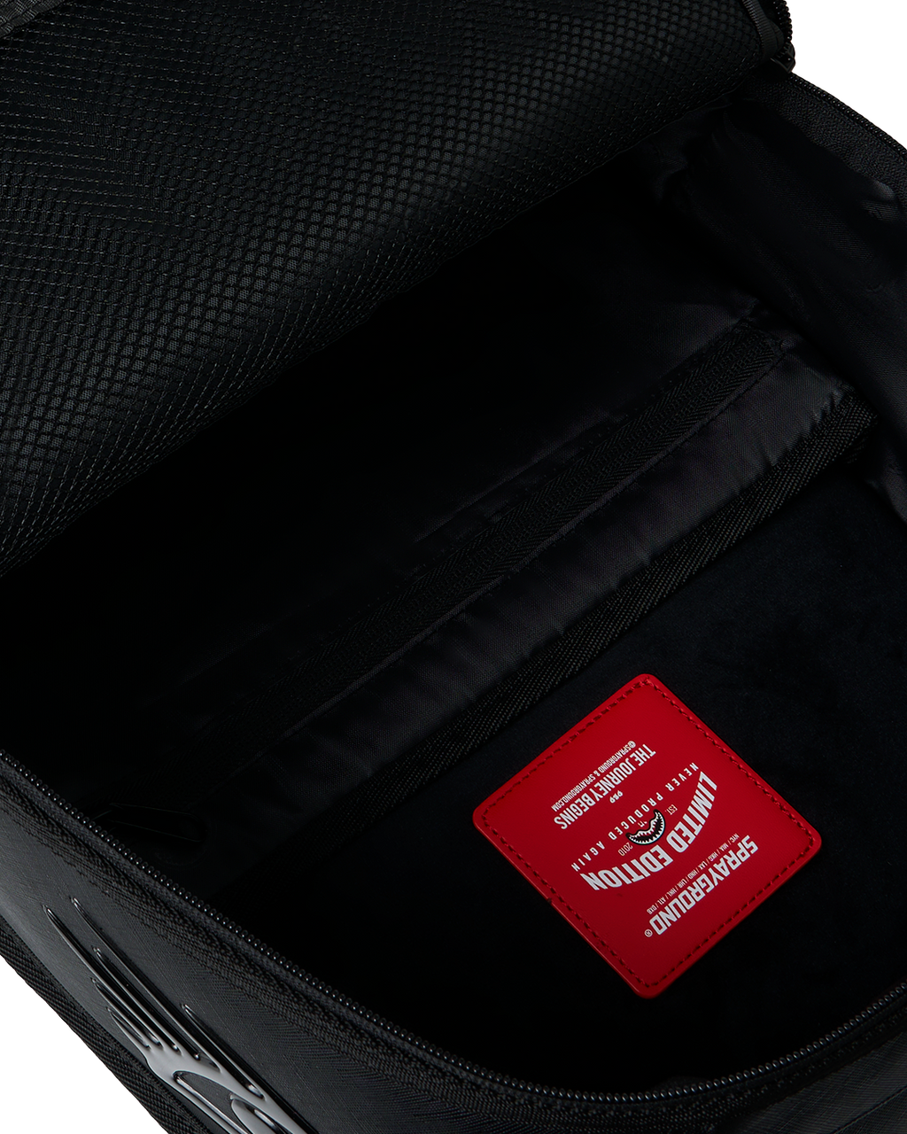 SPRAYGROUND Glossy Bossy - Blk Metallic Backpack — product image 12