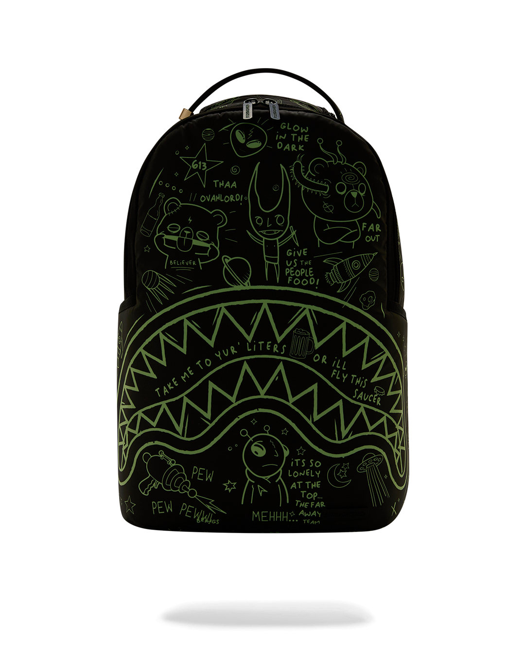SPRAYGROUND Glow The Space Backpack (Glow In The Dark Effect) — product image 2