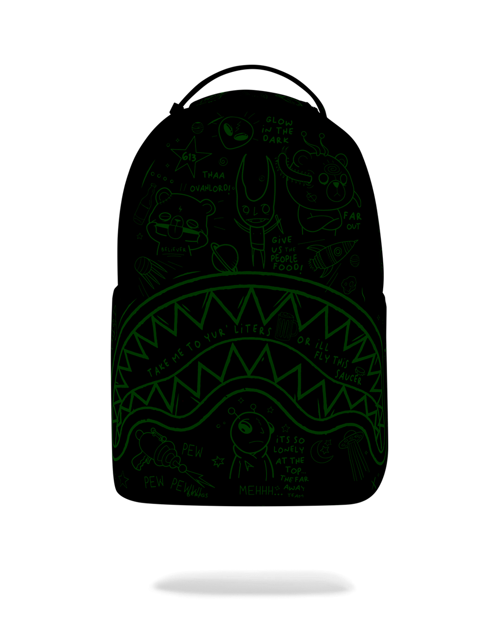 SPRAYGROUND Glow The Space Backpack (Glow In The Dark Effect) — product image 3