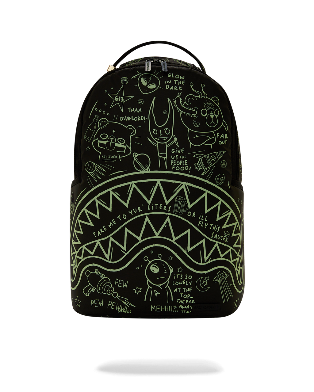 SPRAYGROUND Glow The Space Backpack (Glow In The Dark Effect) — product image 4