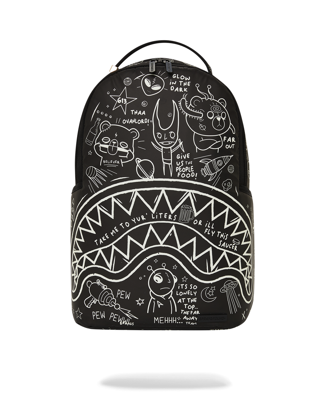 SPRAYGROUND Glow The Space Backpack (Glow In The Dark Effect) — product image 5