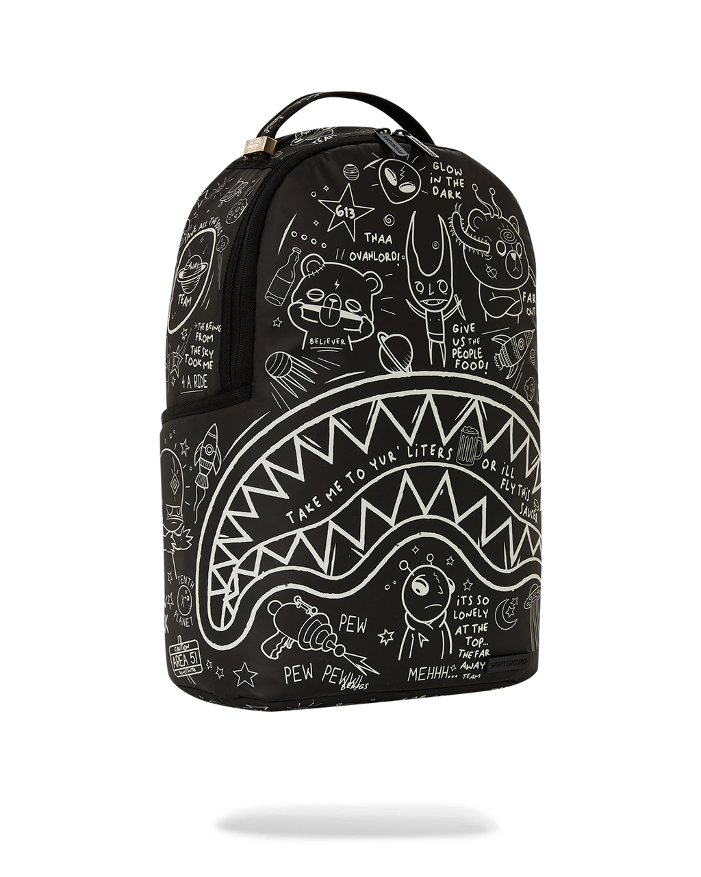 SPRAYGROUND Glow The Space Backpack (Glow In The Dark Effect) — product image 7