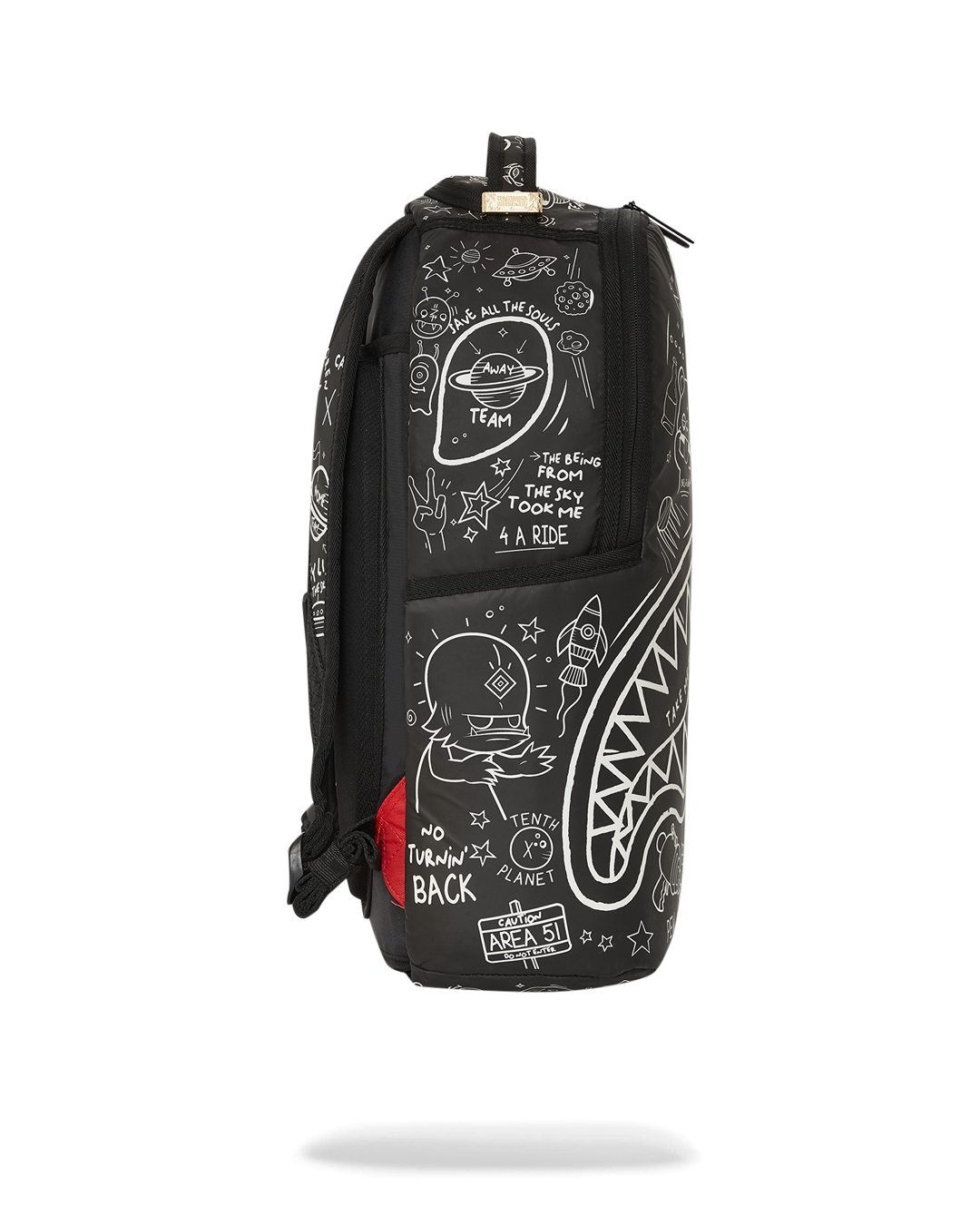 SPRAYGROUND Glow The Space Backpack (Glow In The Dark Effect) — product image 9