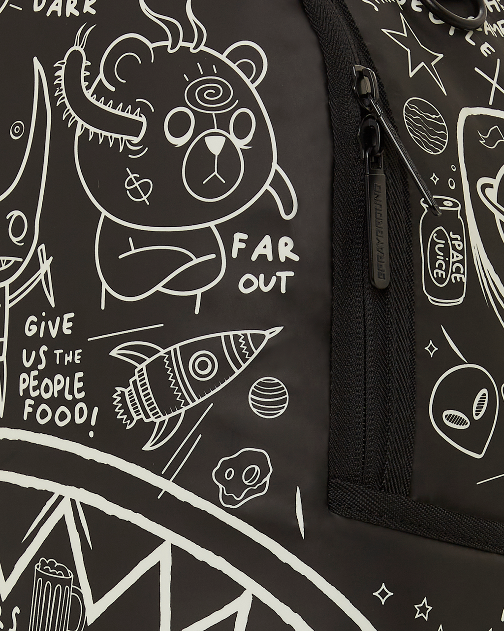 SPRAYGROUND Glow The Space Backpack (Glow In The Dark Effect) — product image 13