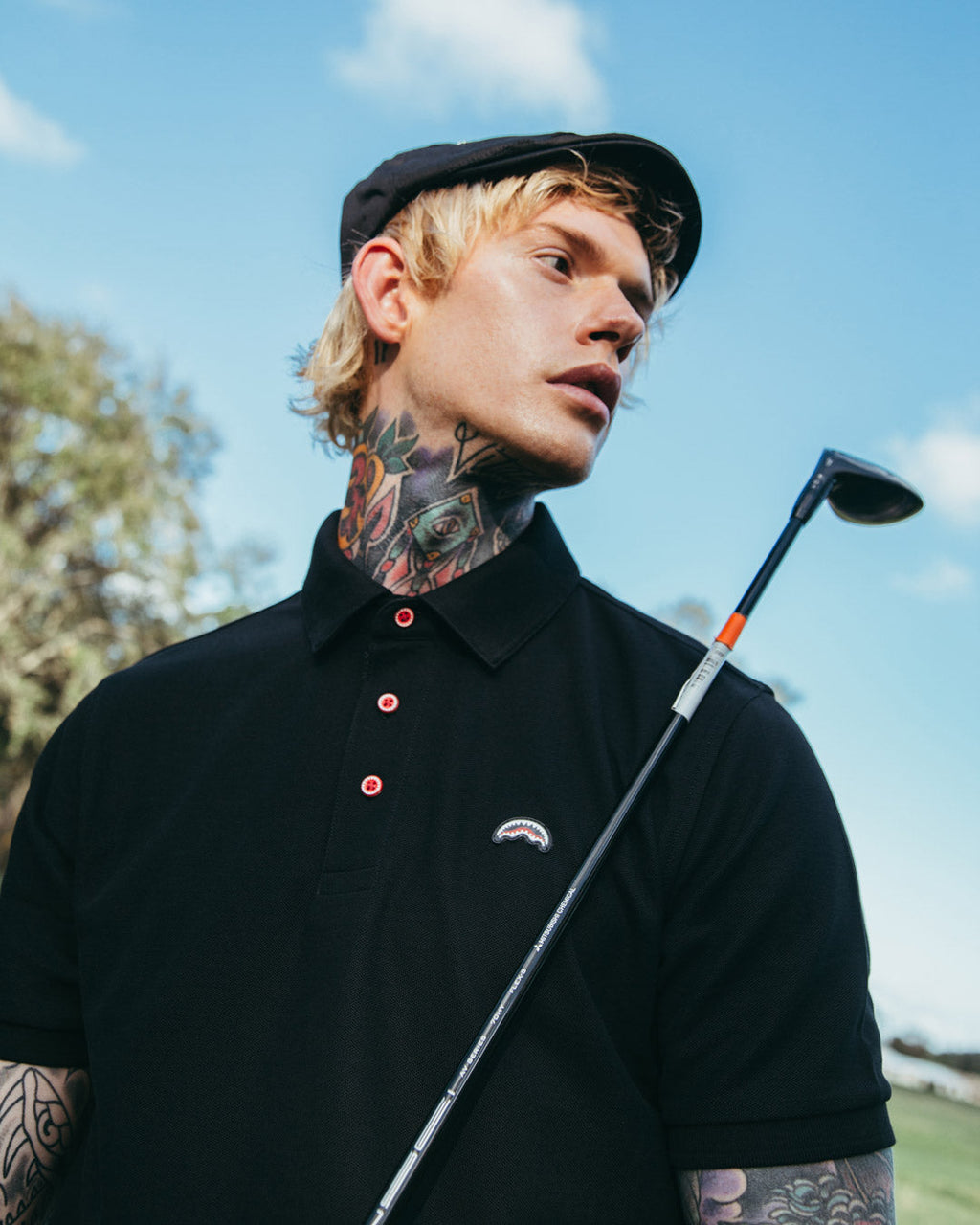 SPRAYGROUND Godfather Pima Cotton Made In Peru Polo — product image 11