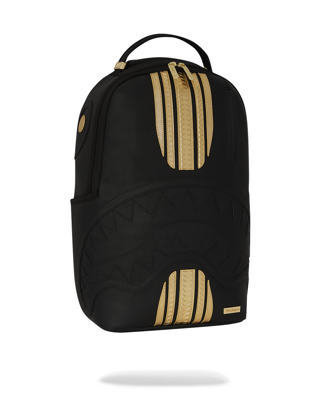 SPRAYGROUND Gold And Black Racing Stripes Backpack — product image 3