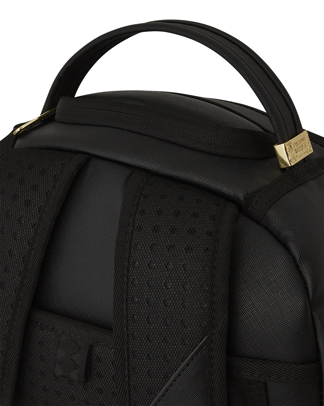 SPRAYGROUND Gold And Black Racing Stripes Backpack — product image 13