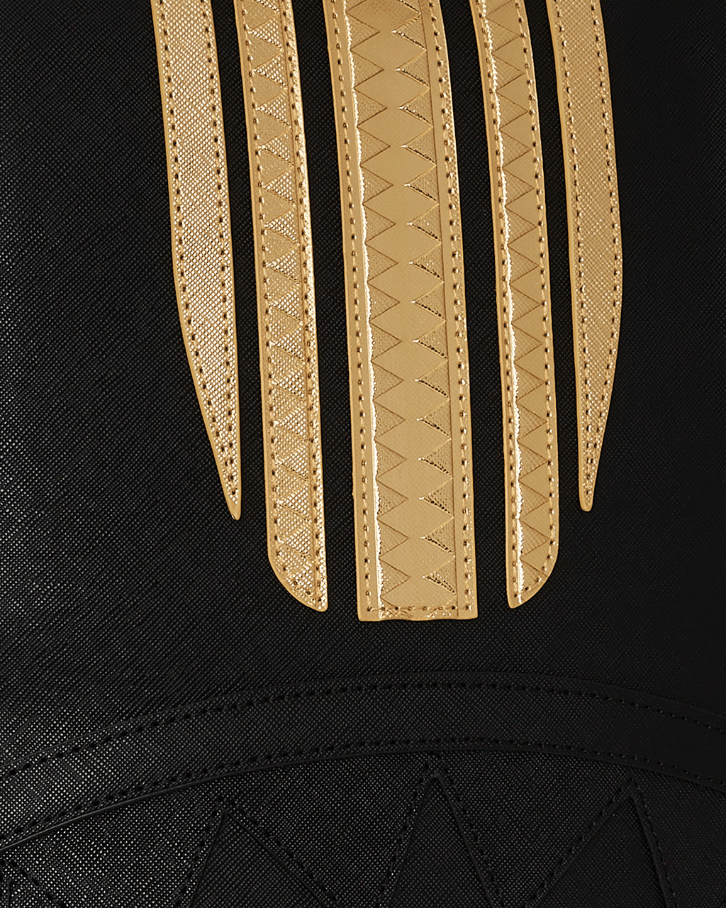SPRAYGROUND Gold And Black Racing Stripes Backpack — product image 15
