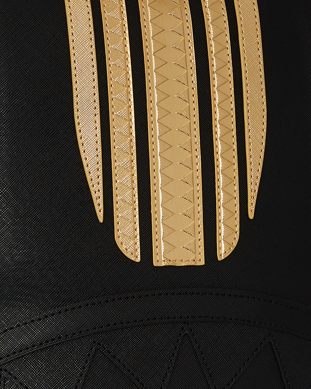 SPRAYGROUND Gold And Black Racing Stripes Backpack — product image 15