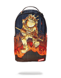 SPRAYGROUND Gold Astronaut Meteor Shark Backpack — product image 1