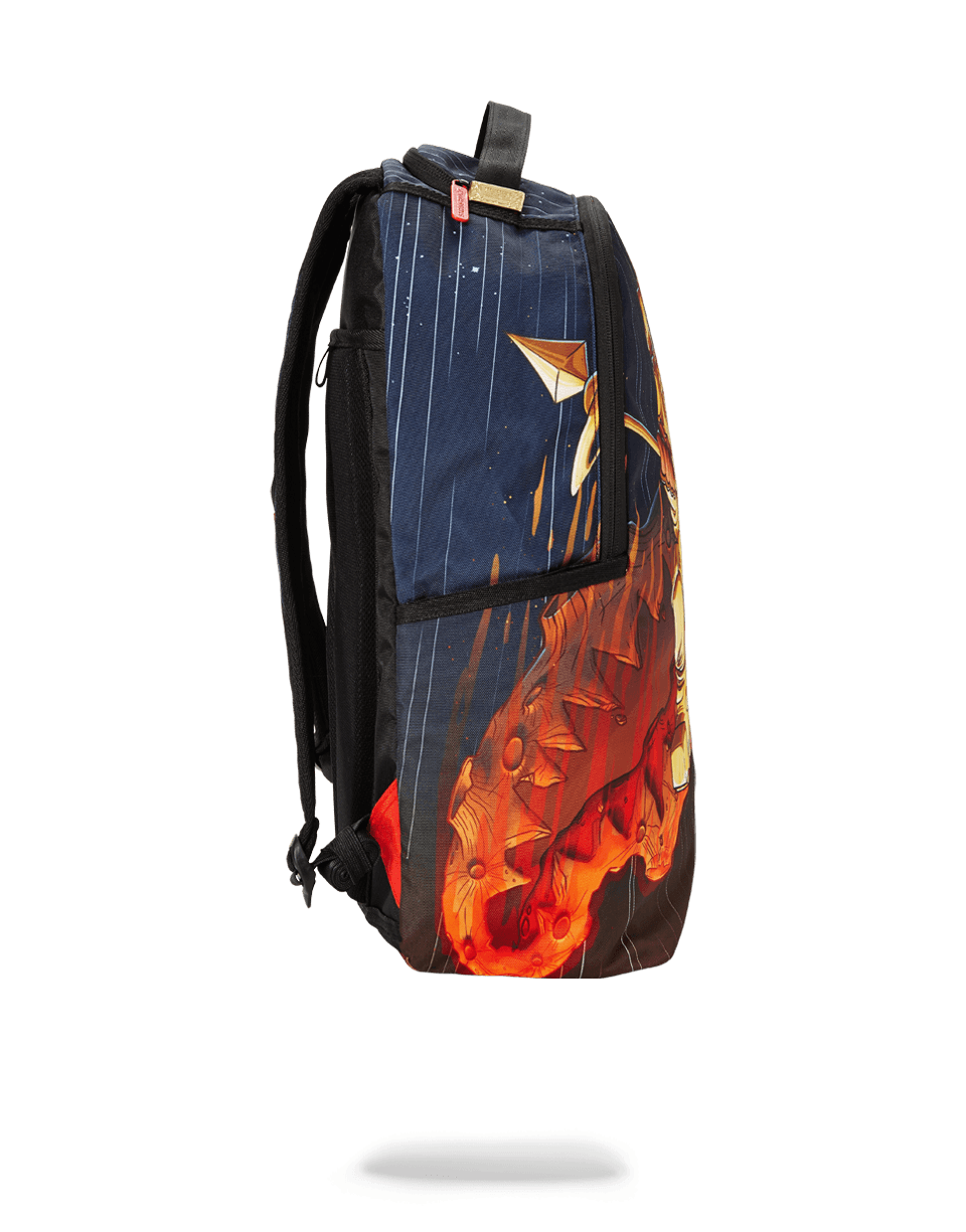 SPRAYGROUND Gold Astronaut Meteor Shark Backpack — product image 4