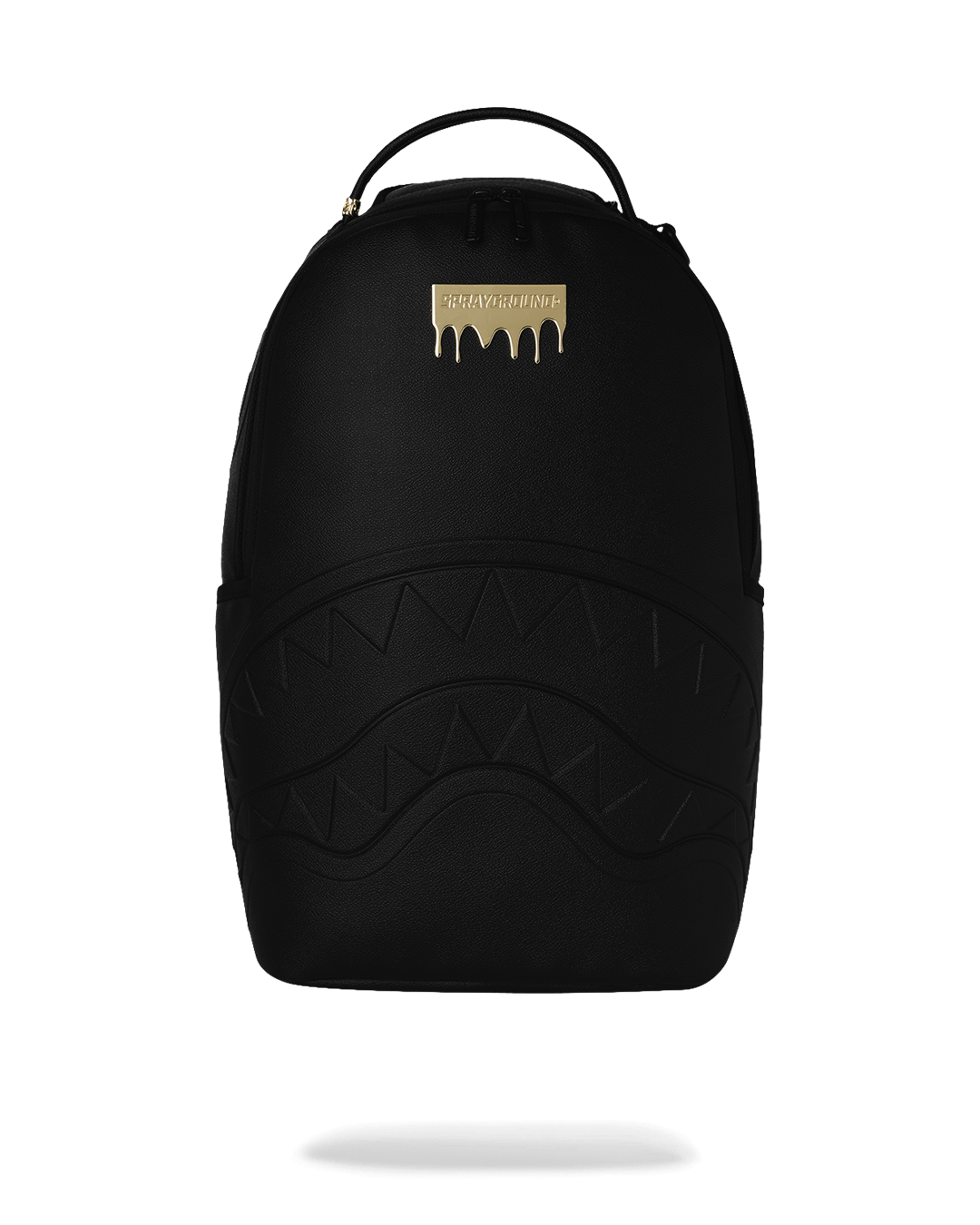 SPRAYGROUND Gold Brick Drip Black Backpack — product image 1