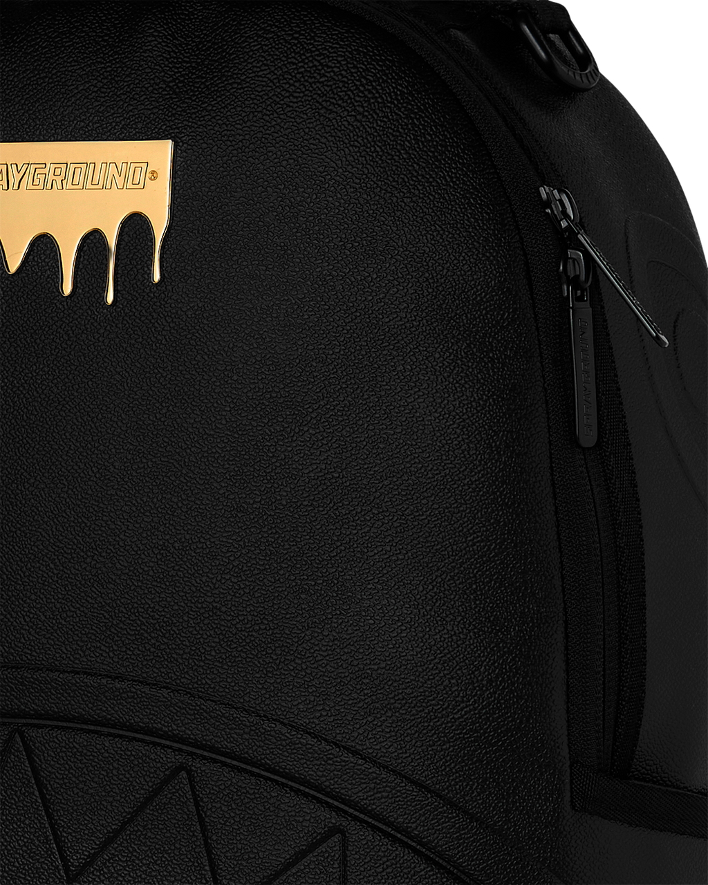 SPRAYGROUND Gold Brick Drip Black Backpack — product image 11
