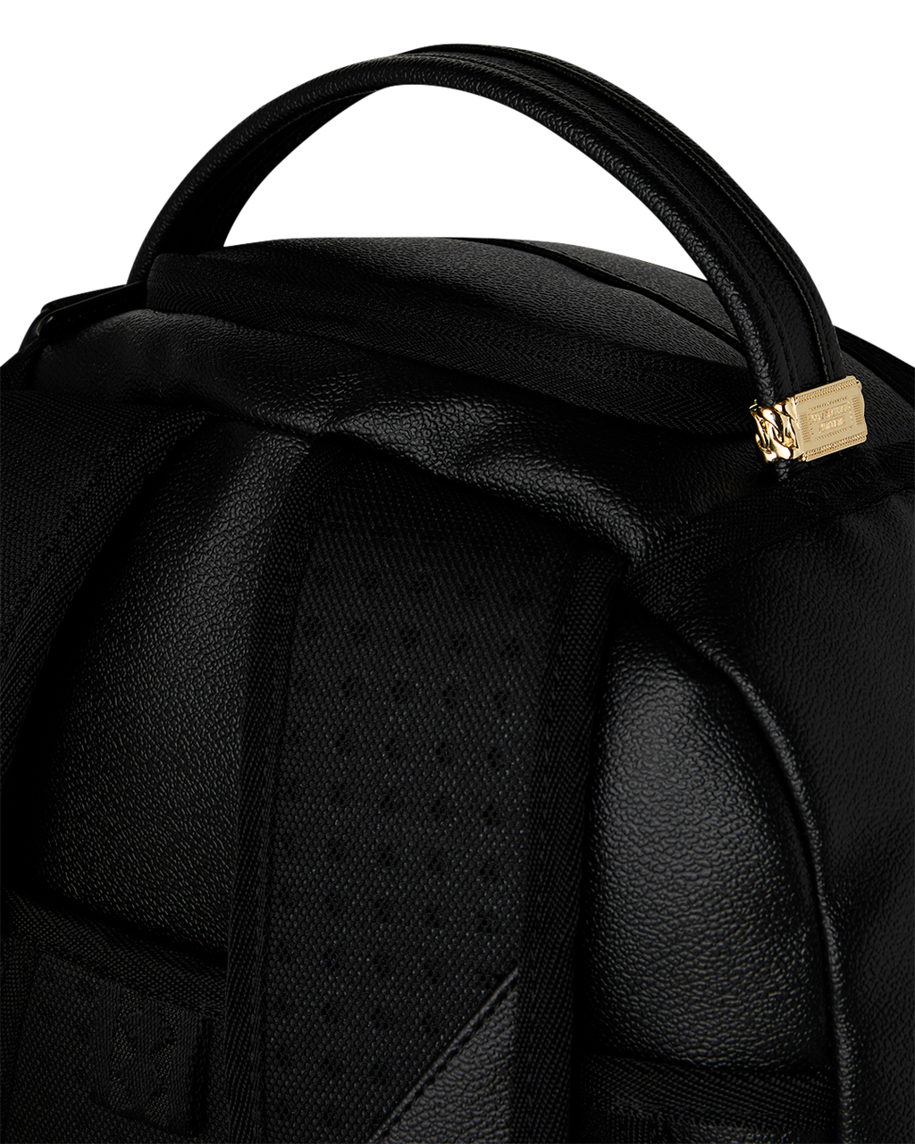 SPRAYGROUND Gold Brick Drip Black Backpack — product image 13