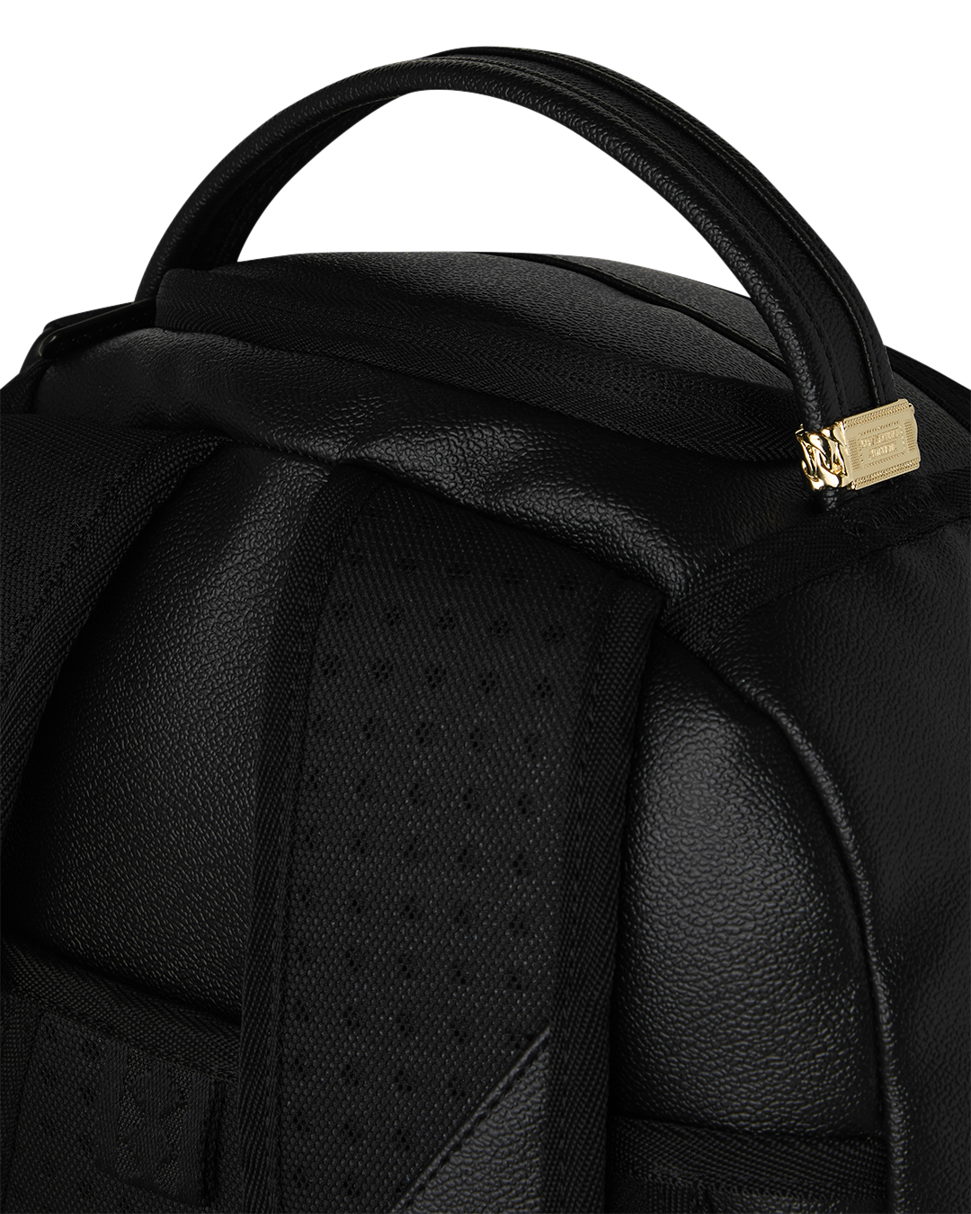SPRAYGROUND Gold Brick Drip Black Backpack — product image 13
