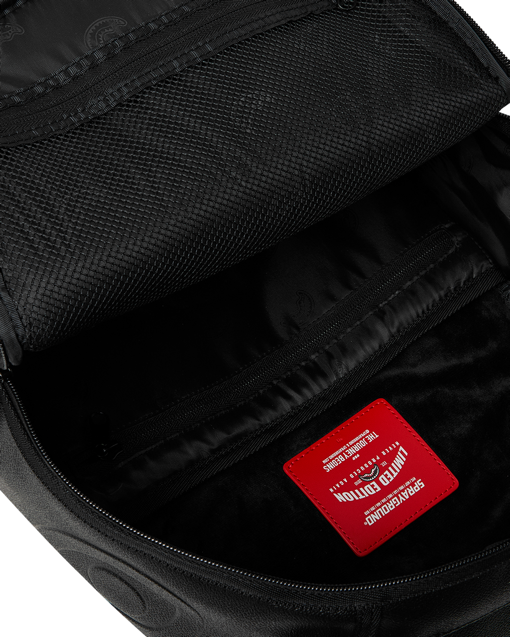 SPRAYGROUND Gold Brick Drip Black Backpack — product image 15