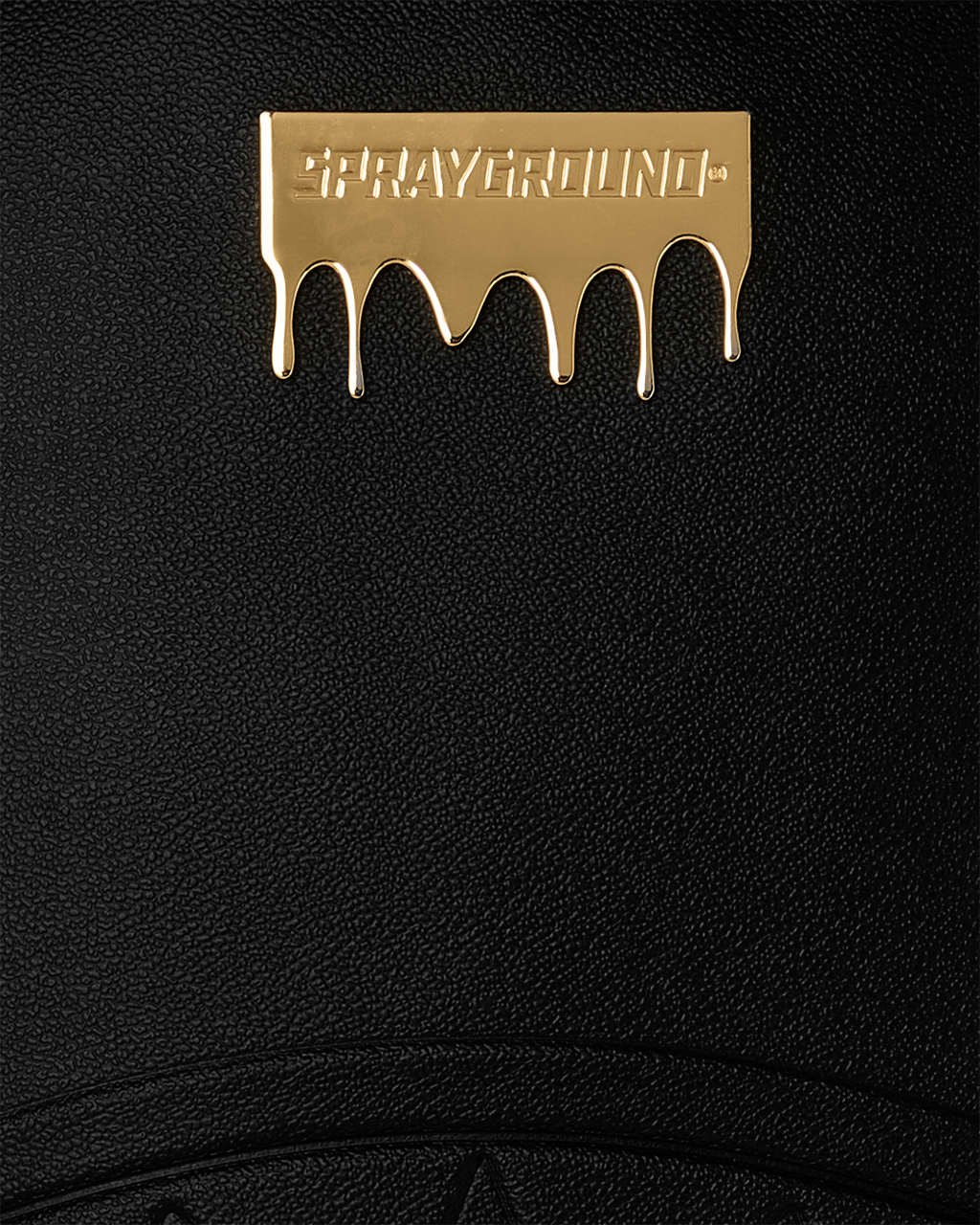 SPRAYGROUND Gold Brick Drip Black Backpack — product image 16