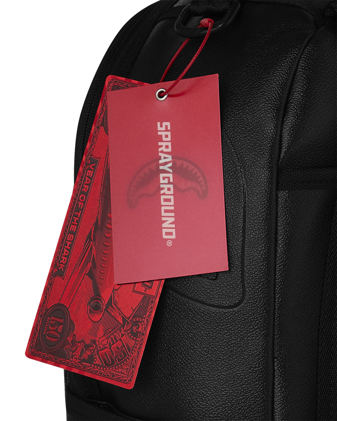 SPRAYGROUND Gold Brick Drip Black Backpack — product image 17
