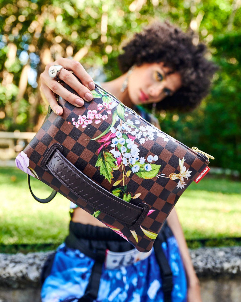 SPRAYGROUND Garden Of Sharks Crossover Clutch — product image 4