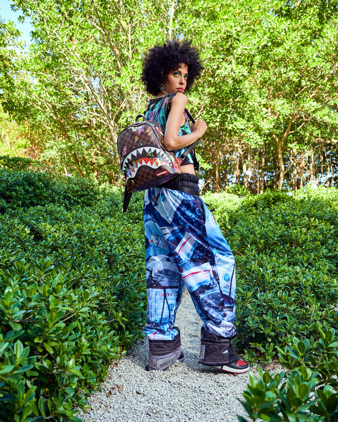 SPRAYGROUND Garden Of Sharks Savage Backpack — product image 2