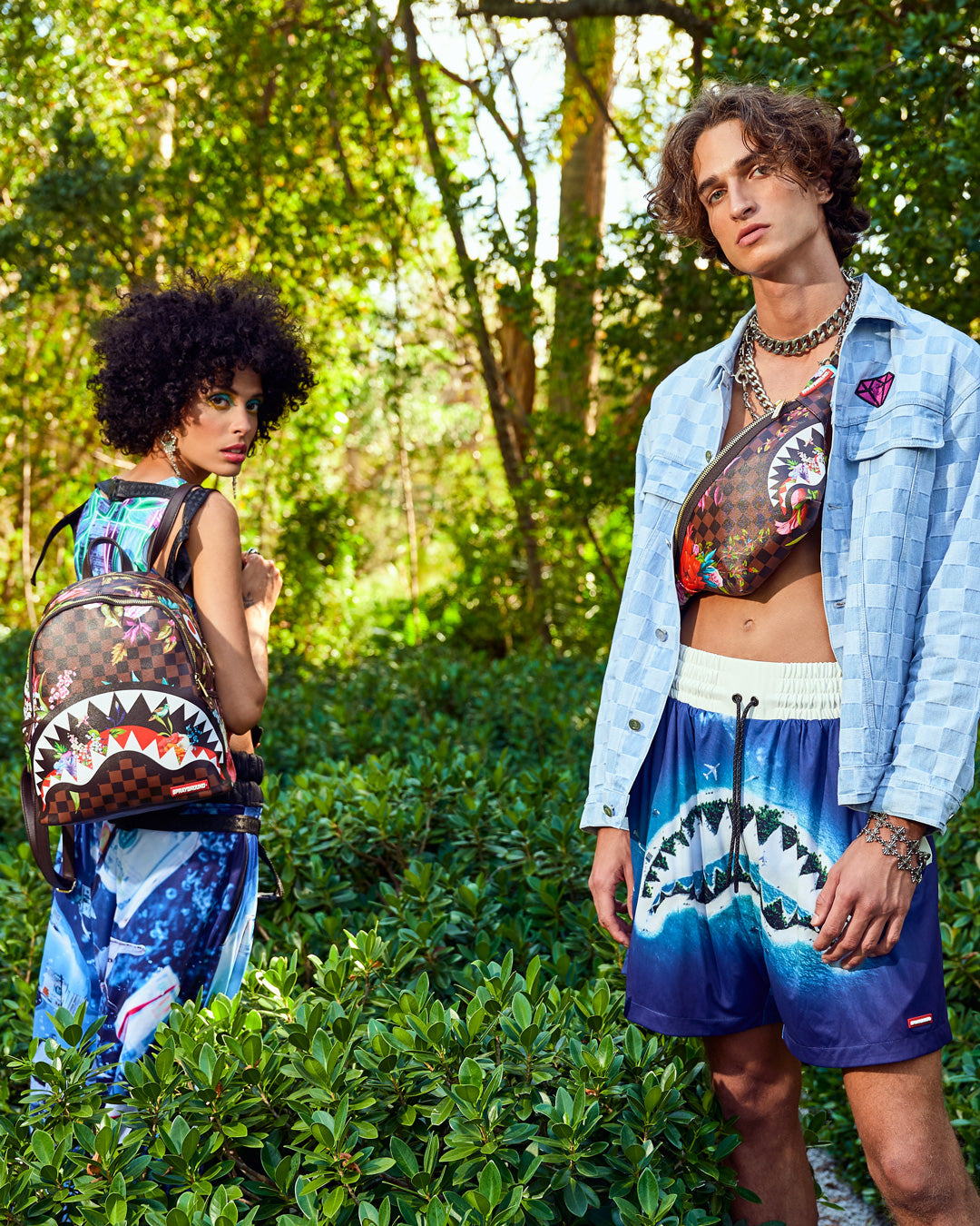 SPRAYGROUND Garden Of Sharks Savage Backpack — product image 4