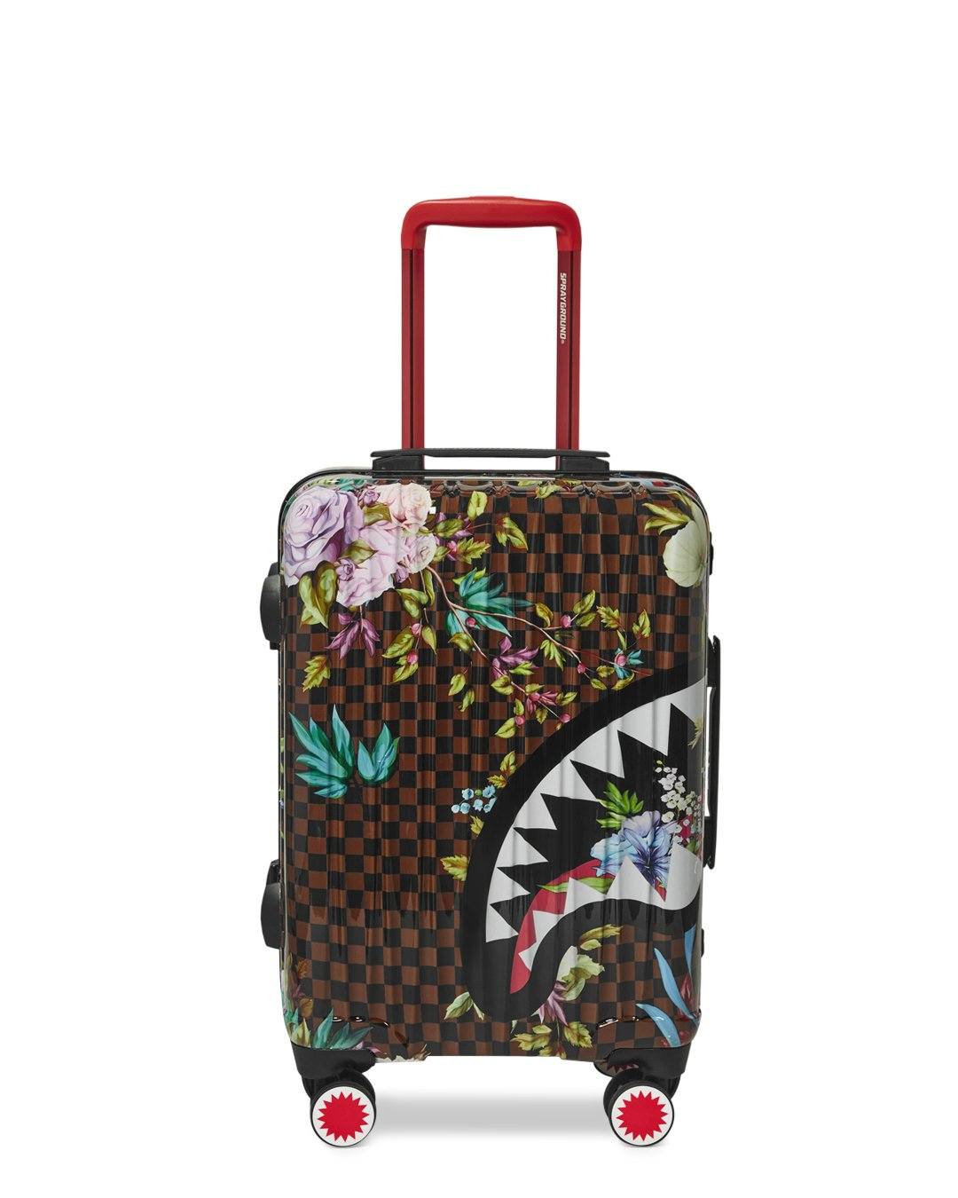 SPRAYGROUND Garden Of Sharks Sharknautics Hardshell Carry-On Luggage — product image 1
